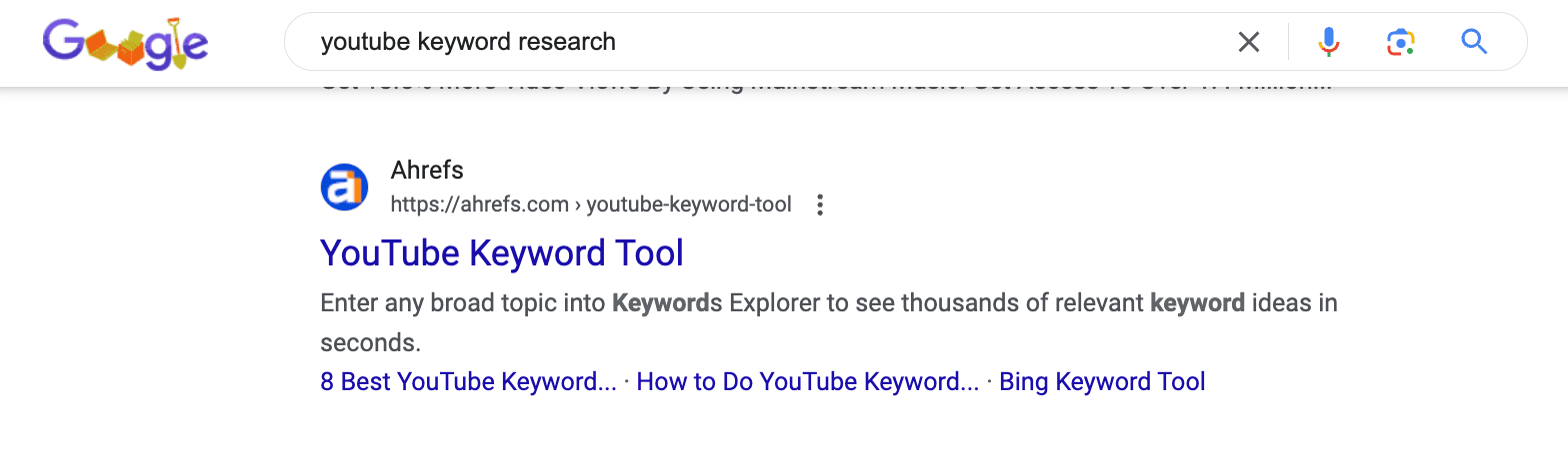 ahrefs keyword research free tool