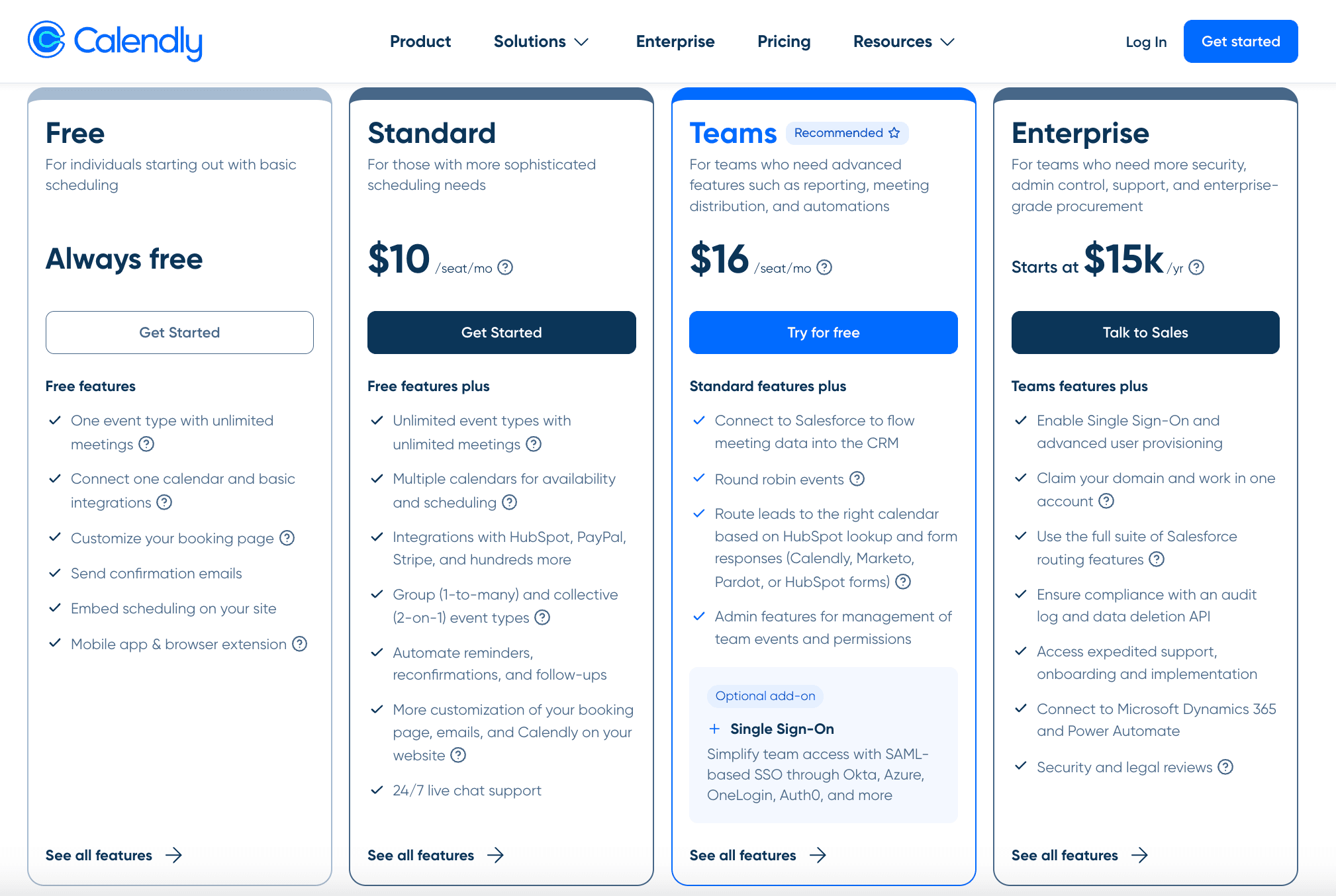 calendly pricing go to market