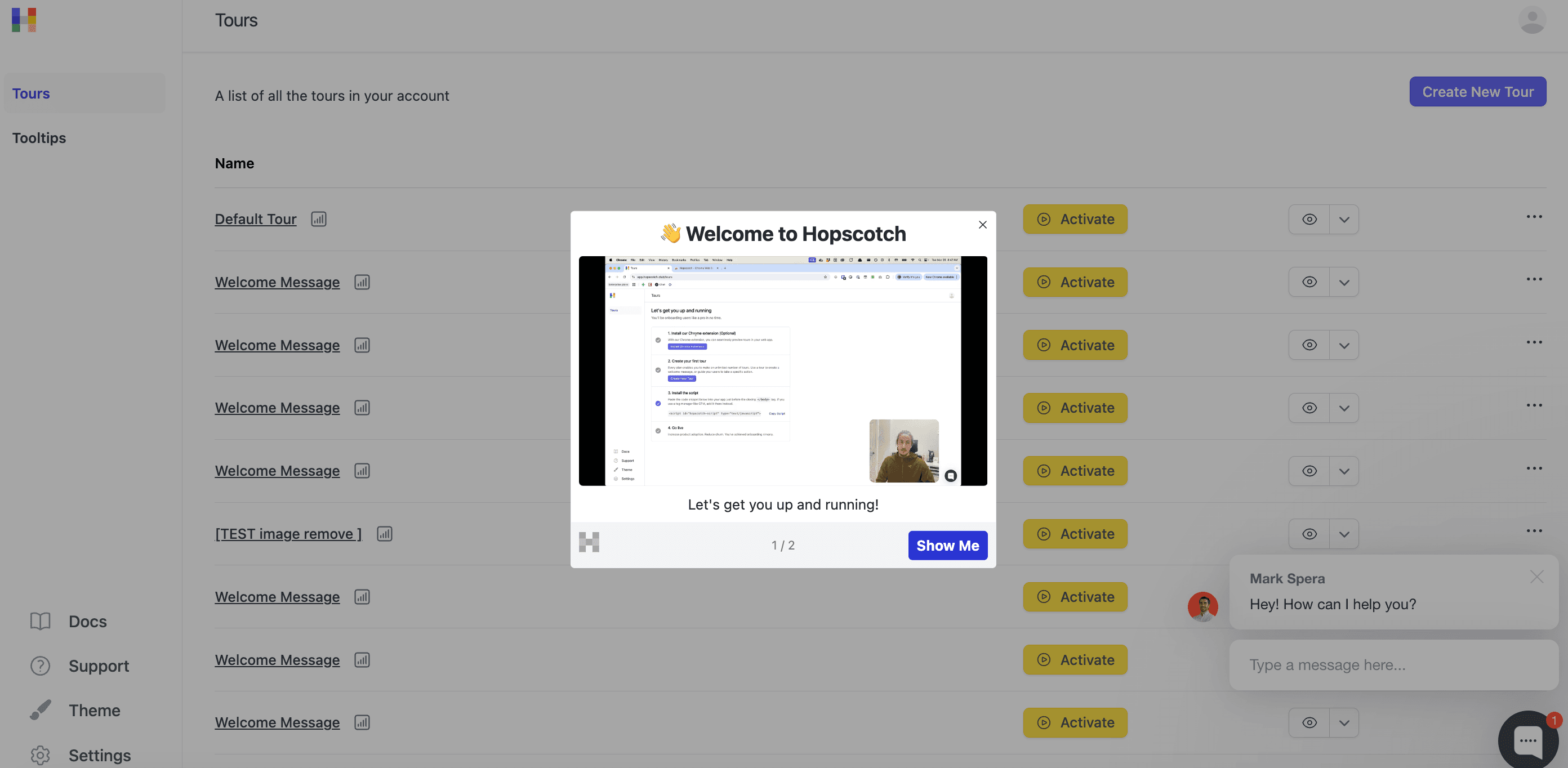 Hopscotch welcome video An example welcome video from Hopscotch