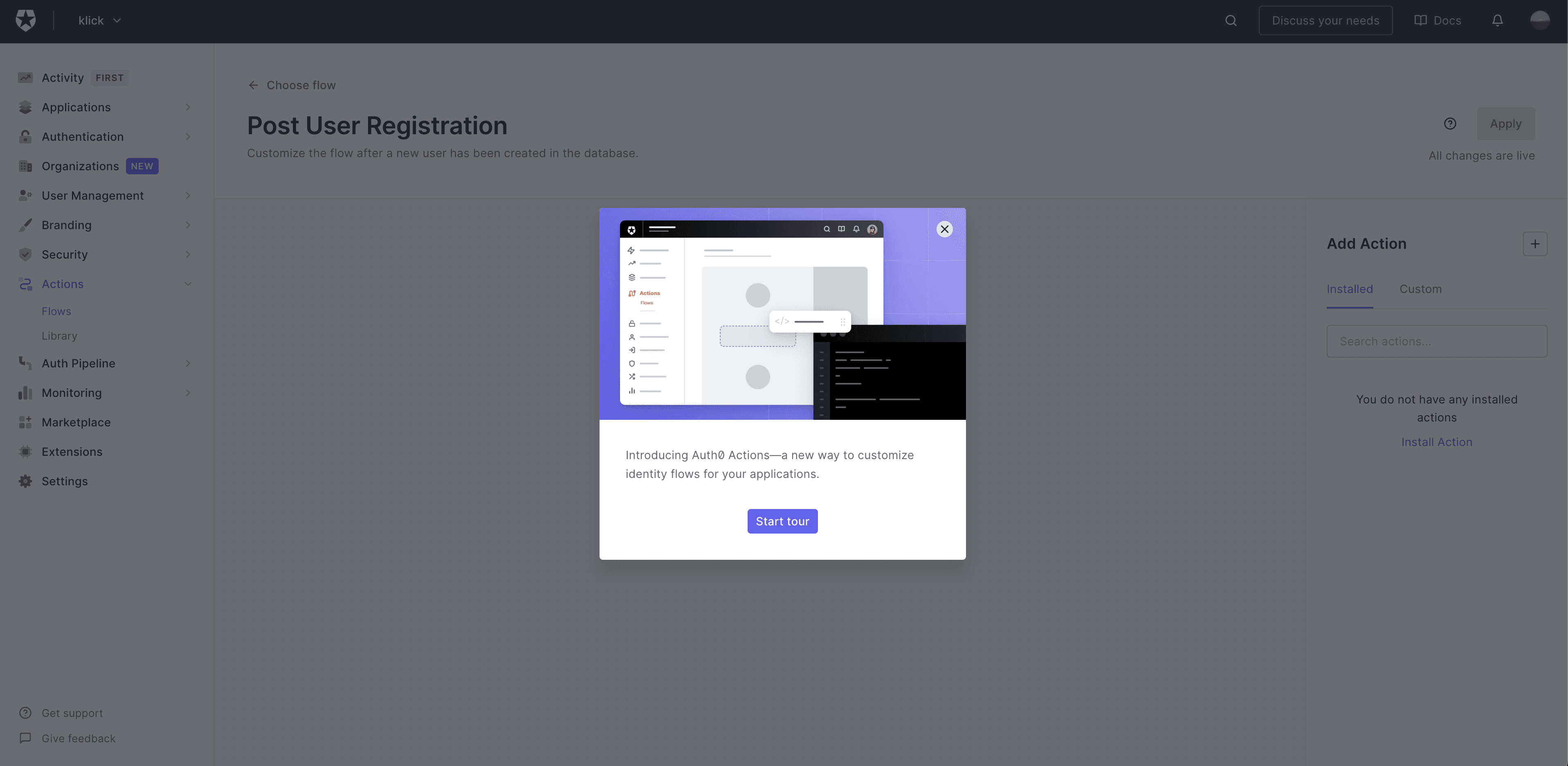 Auth0 Feature Announcement
