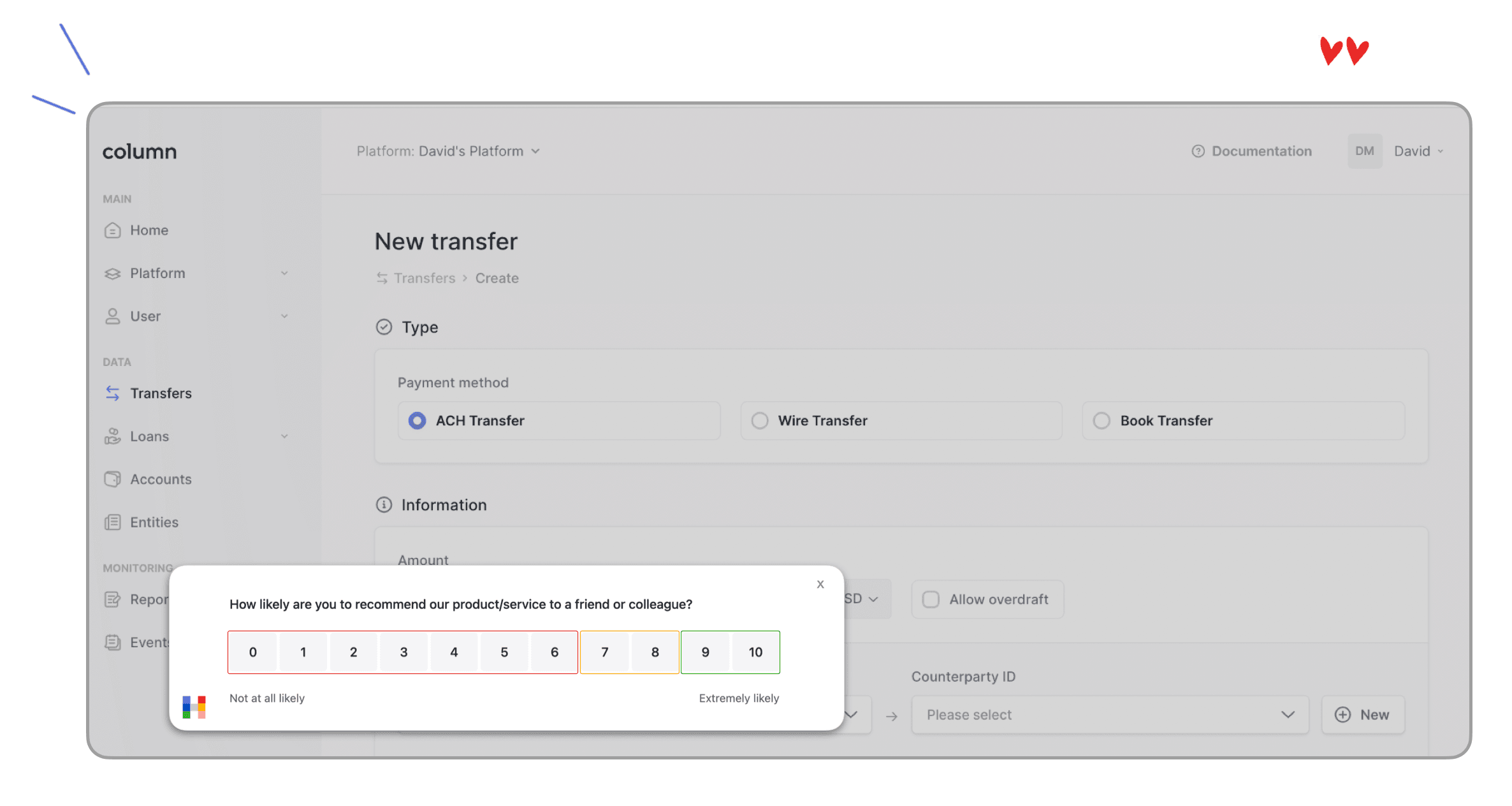 nps and surveys with hopscotch