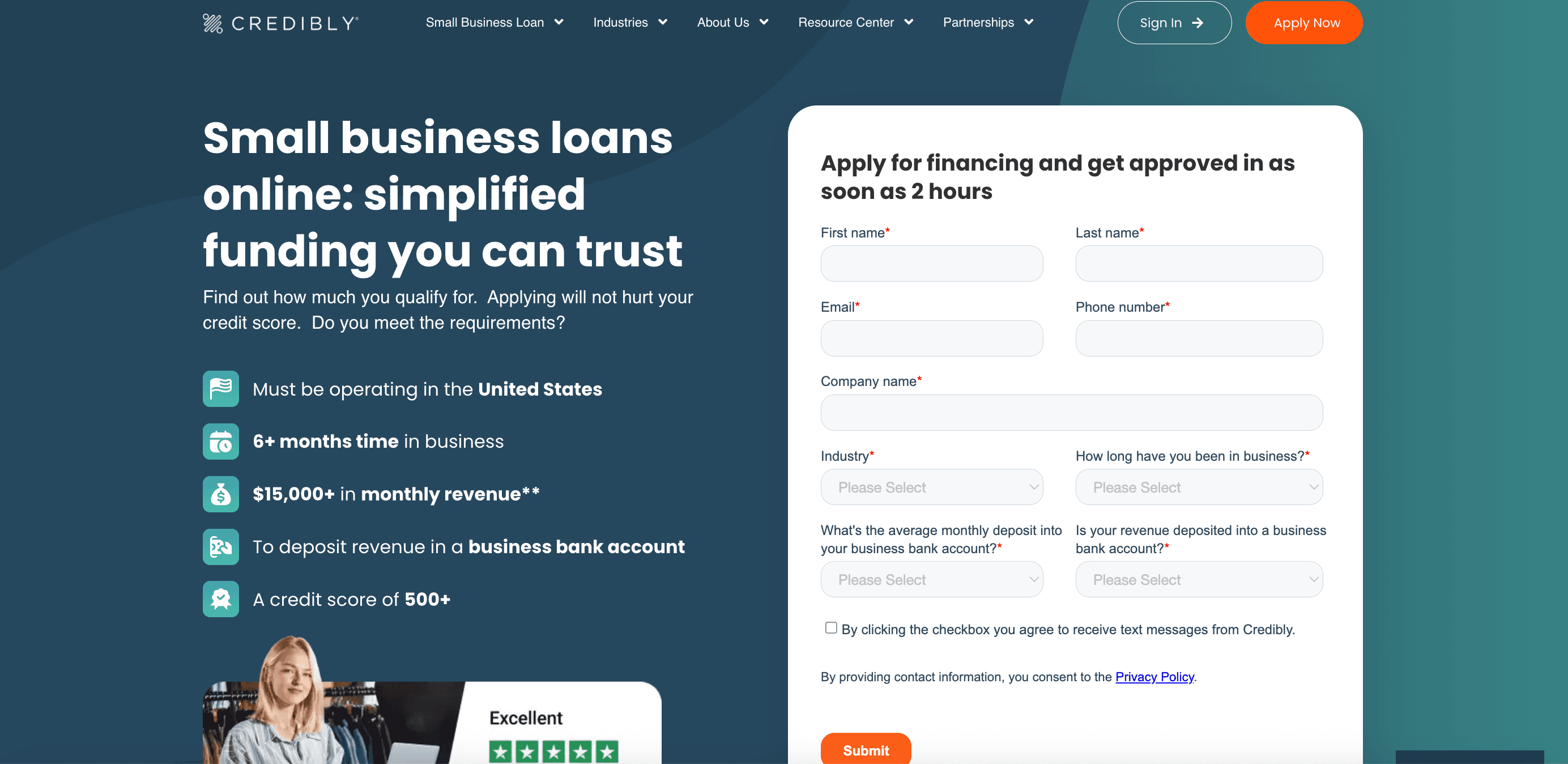 credibly homepage